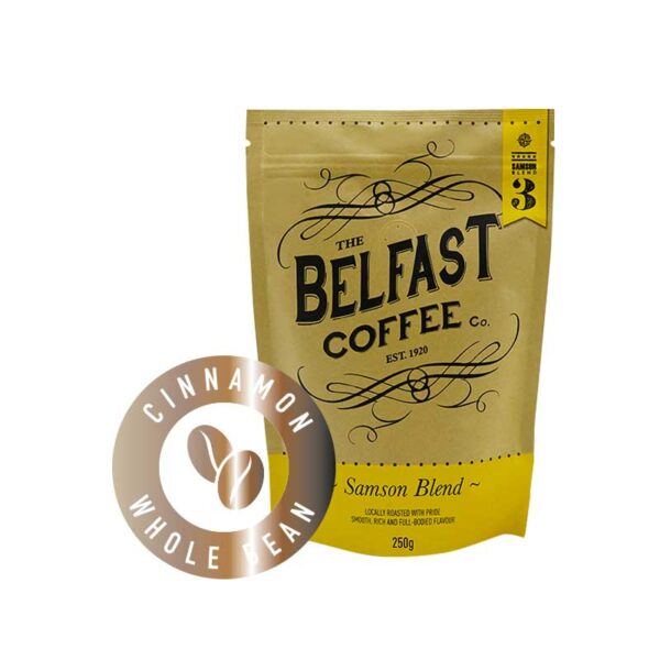 Belfast Coffee - Cinnamon Infused Whole Bean